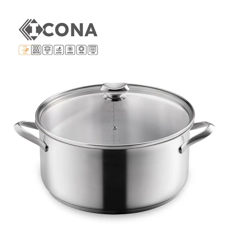 CACELORA ALTA ACERO INOX ICONA 20CM