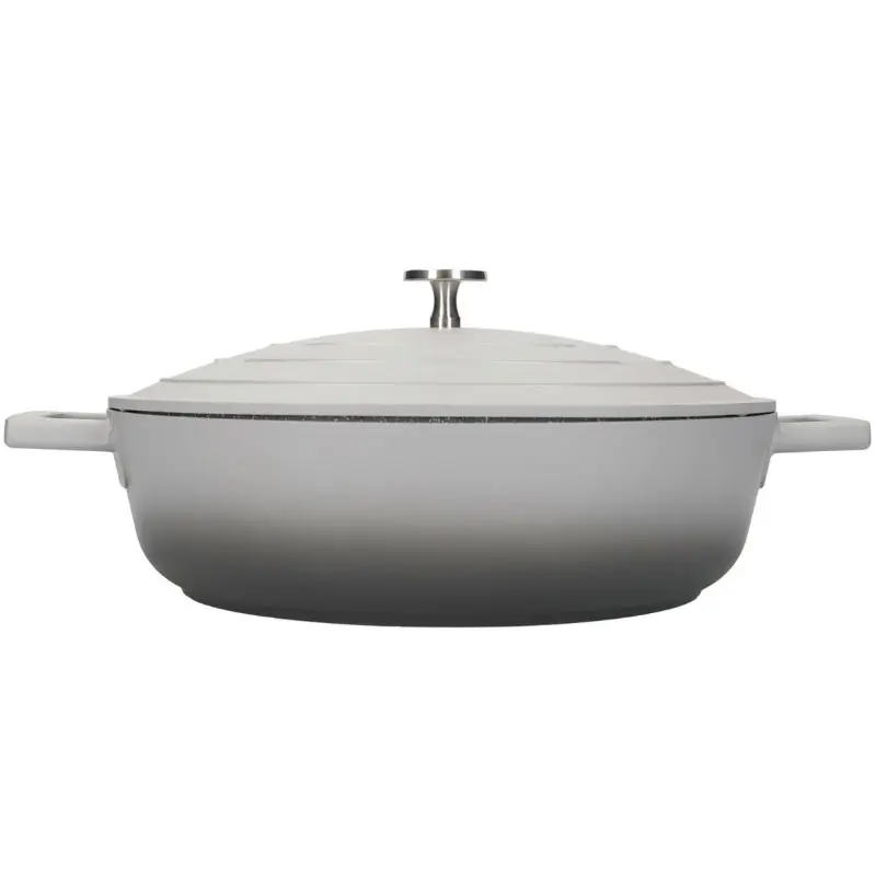 CACEROLA BAJA 28CM CON TAPA 4L MASTERCLASS