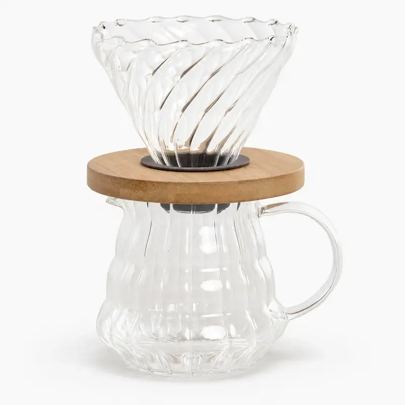 CAFETERA BOROSILICATO 13X12X18,5CM 400ML