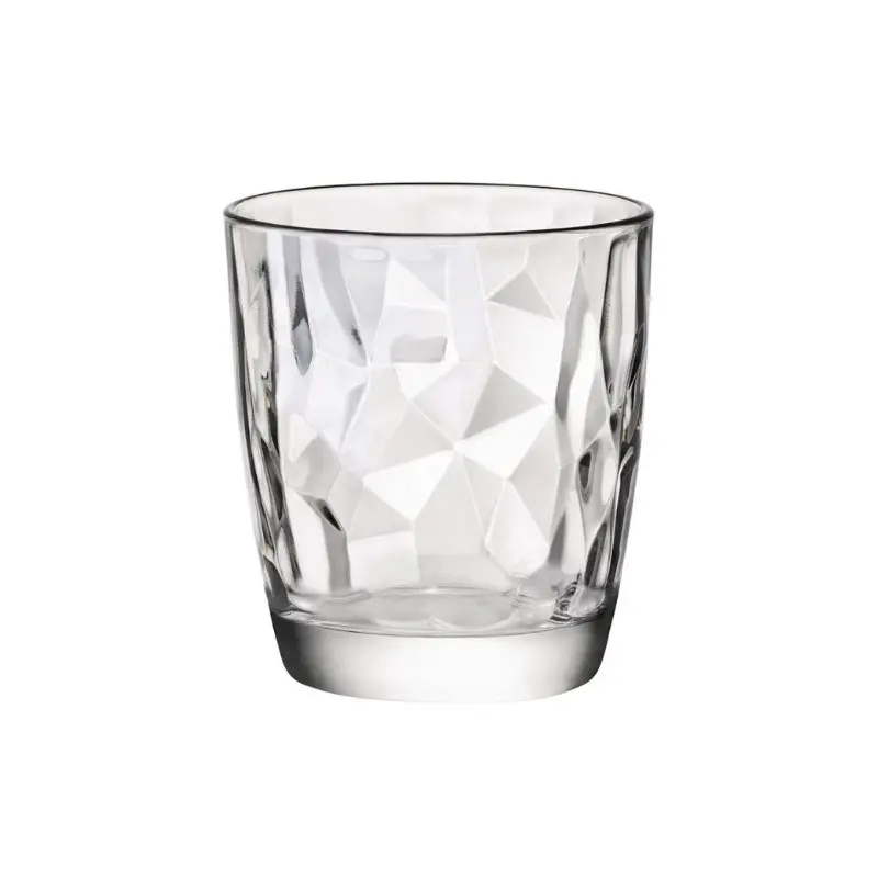 CAJA 6 VASOS TRANSPARENTES DIAMOND 39CL FB