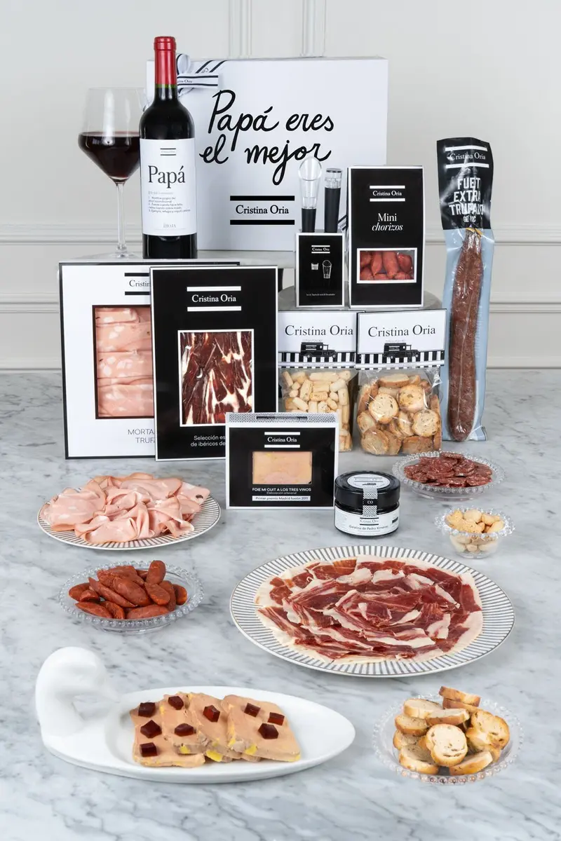 Caja Aperitivo Premium Para El Padre Más Gourmet