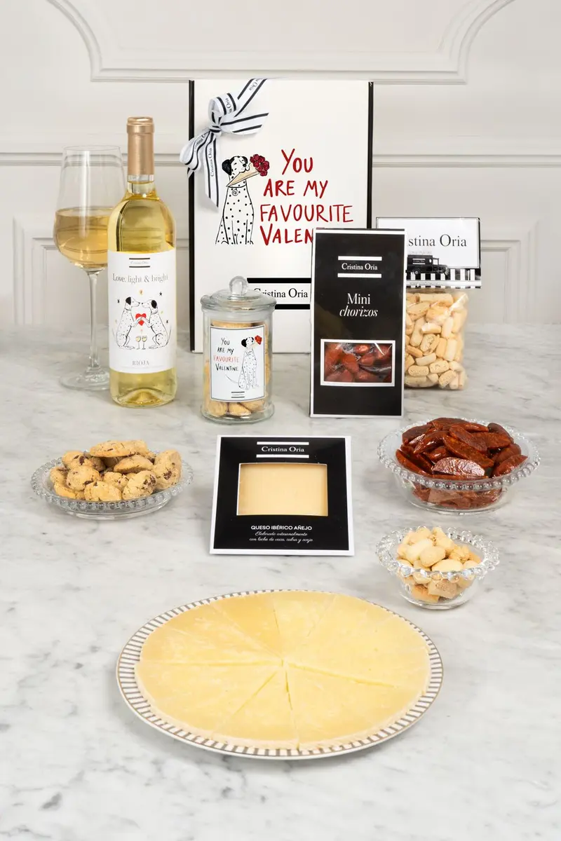 Caja Aperitivo Romántico Especial San Valentín