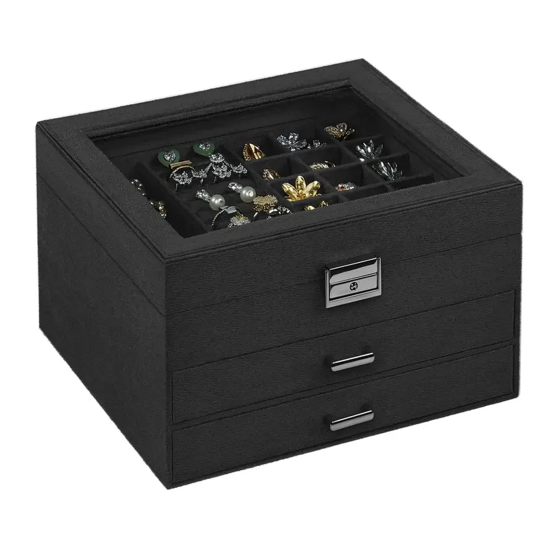 Caja de Joyas de Terciopelo