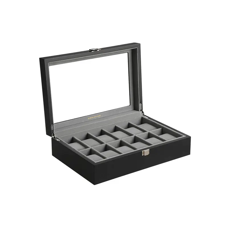 Caja De Reloj De 12 Ranuras