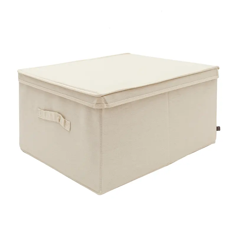 Caja plegable c/tapa y asa
