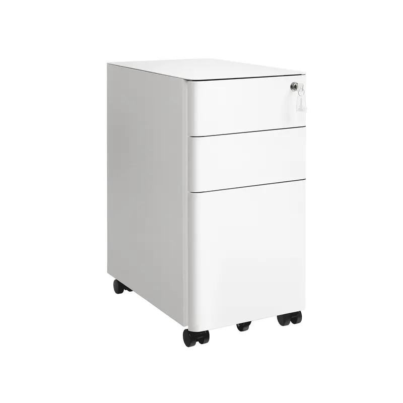 Cajonera de Oficina con Ruedas y Cerradura