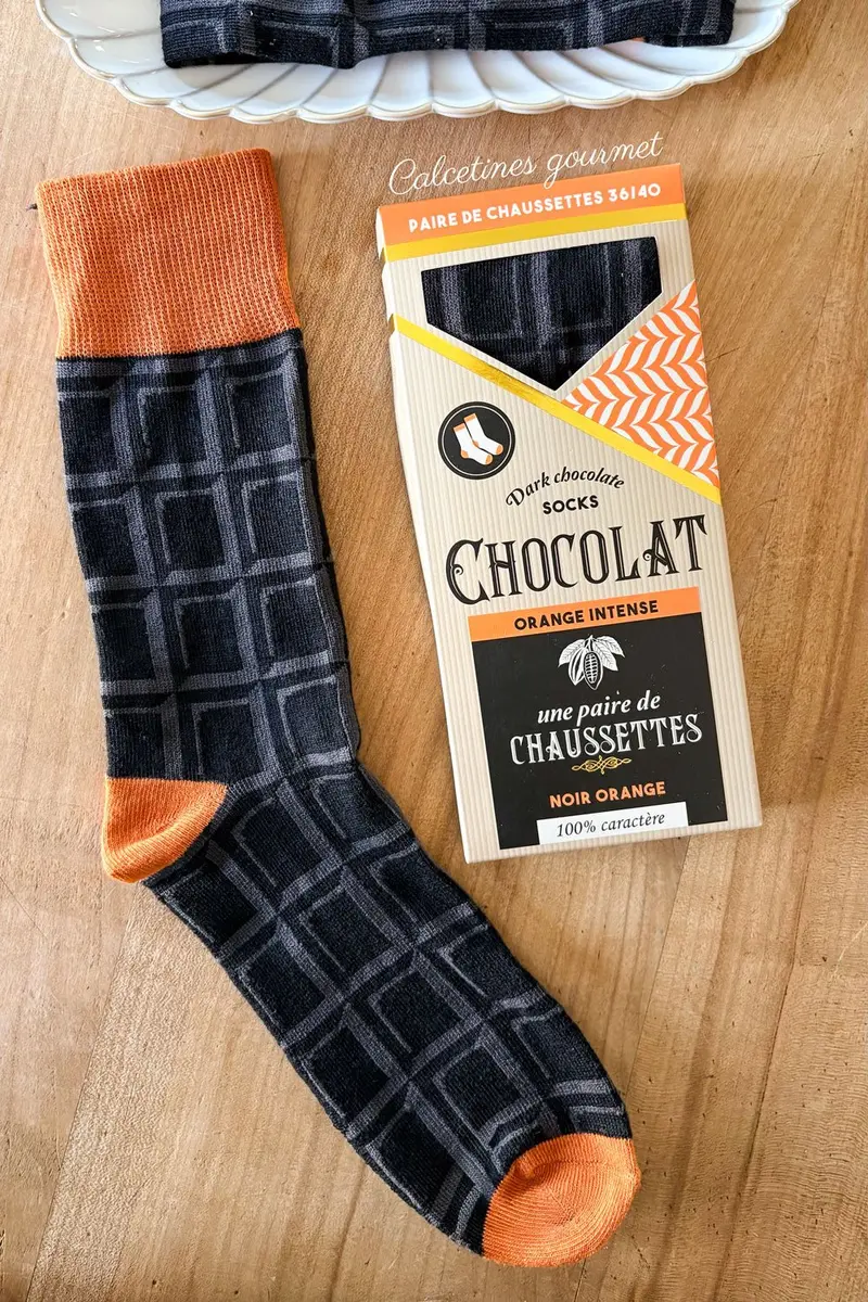 Calcetines Diseño Tableta De Chocolate