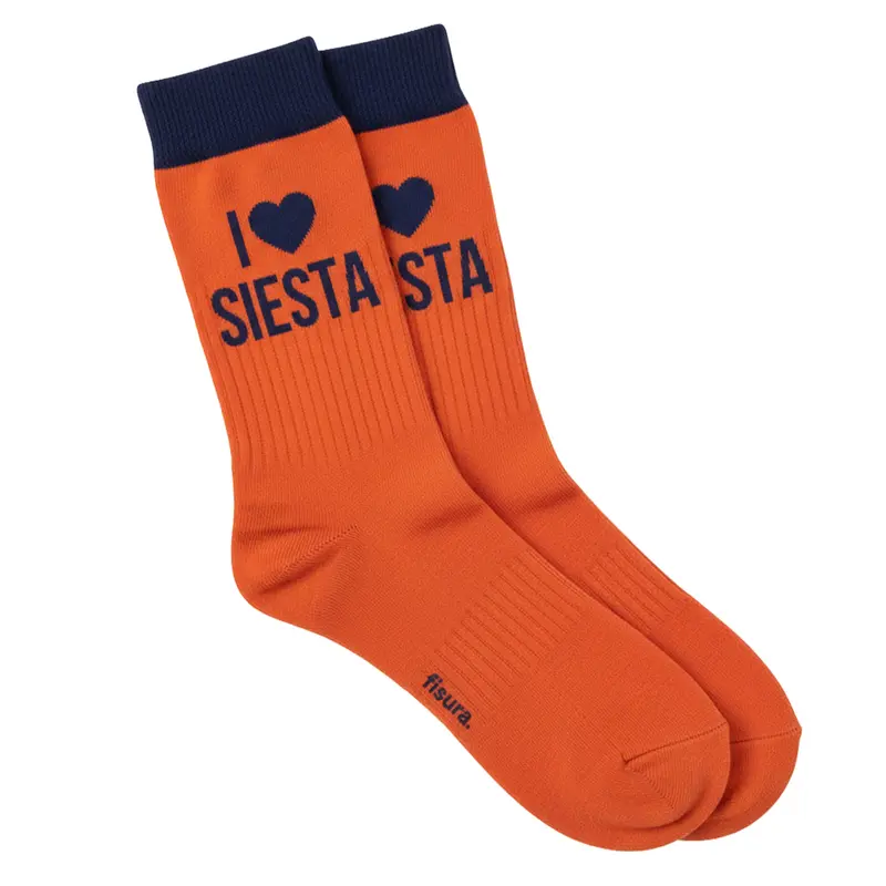 Calcetines Unisex “I love siesta”