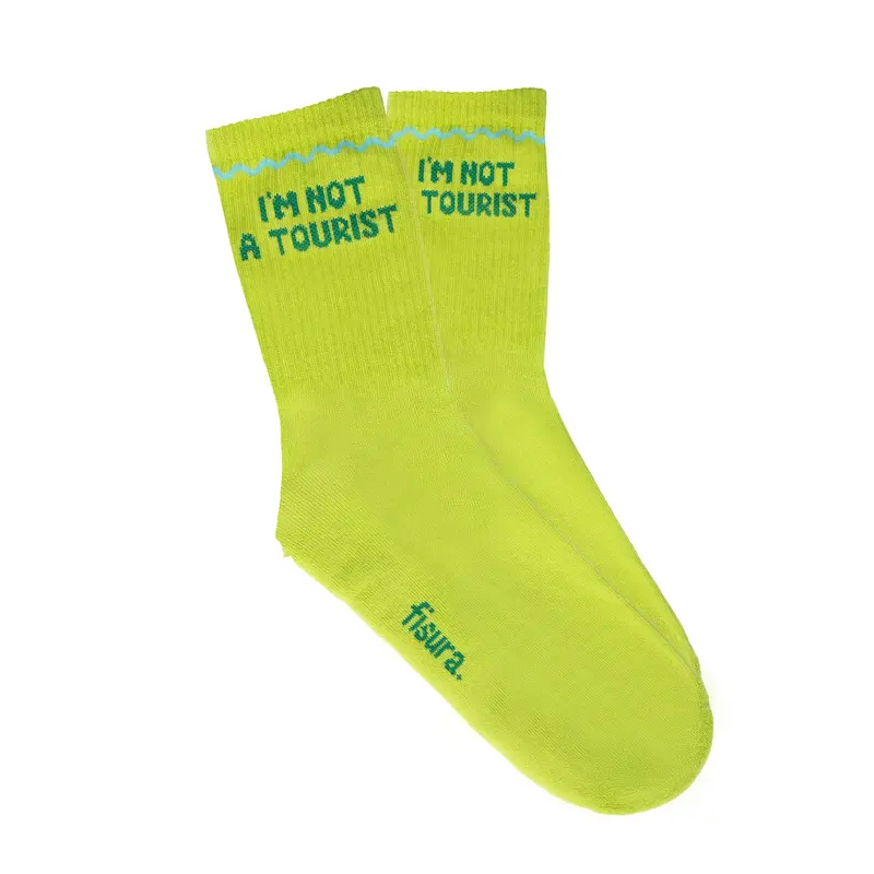 Calcetines Unisex “I’m not a tourist”