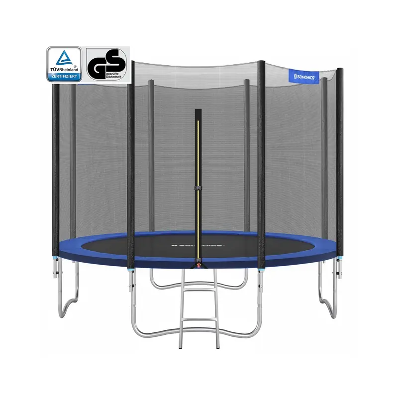 Cama Elástica con Red de Protección