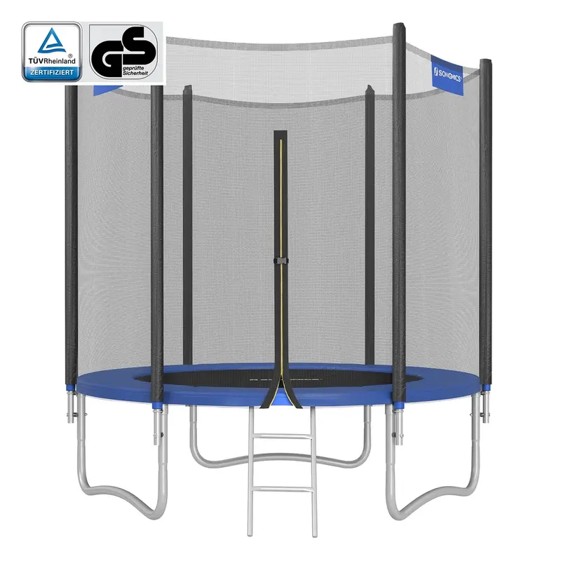 Cama Elástica con Red de Protección