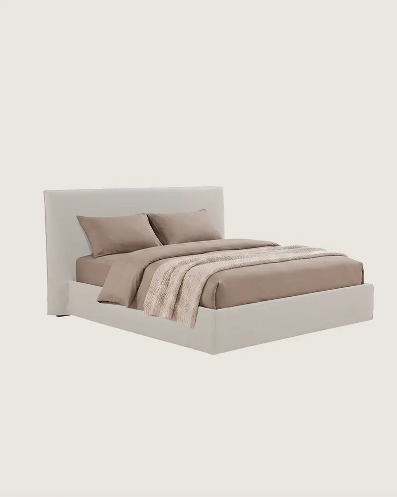 Cama matrimonio estructura con cabecero 200 x 200 con canapé queen París