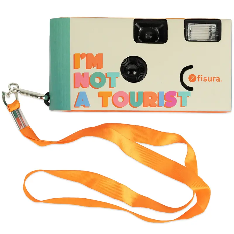 Cámara desechable “I'm not a tourist"