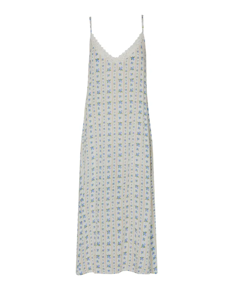 CAMISÓN GALA (floral rayas)