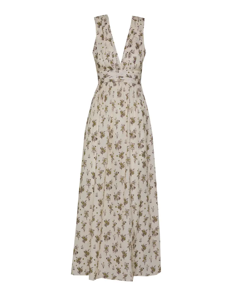 CAMISÓN MERCEDES FLORAL (VERDE)