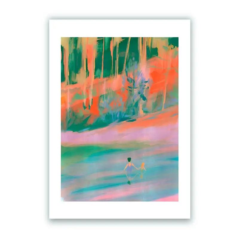 Canción de Agostos Impresión Giclée