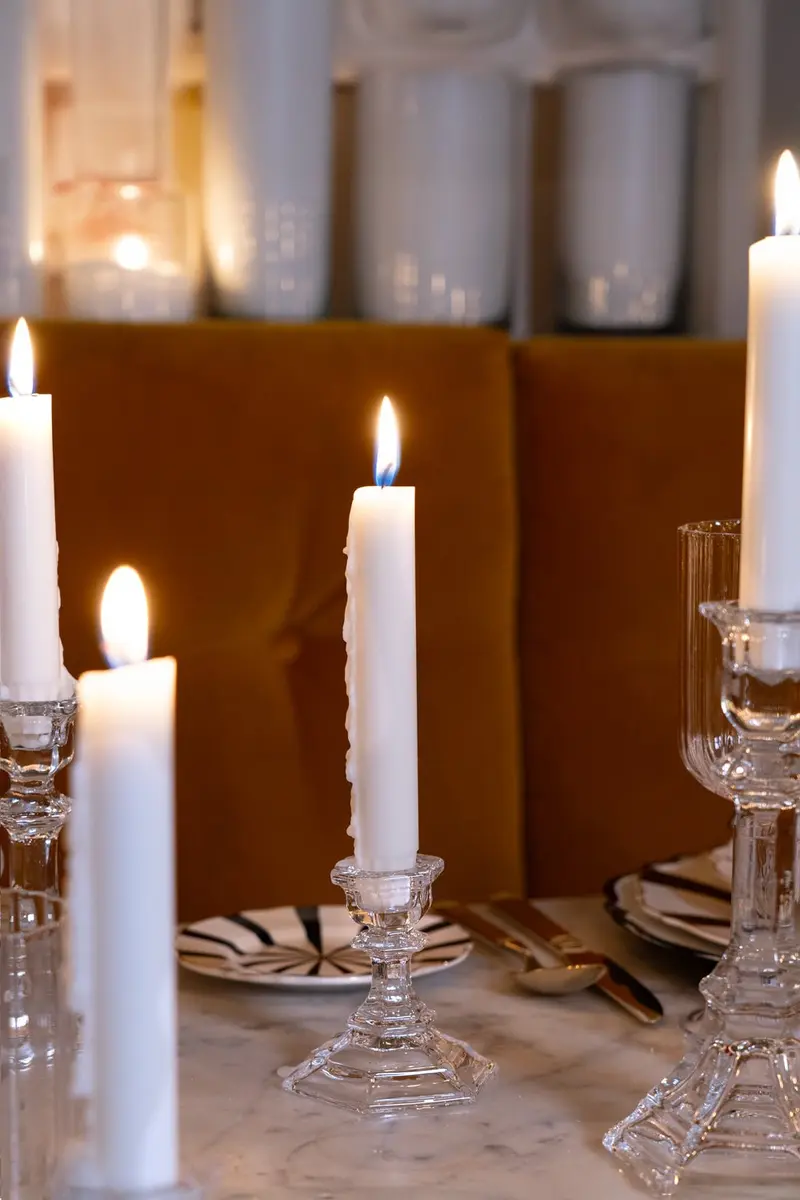 Candelabro De Cristal Pequeño