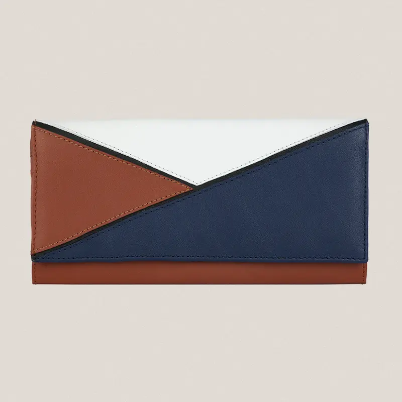 Cartera Geo Blanco