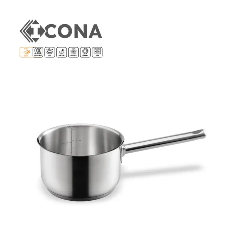 CAZO ACERO INOX ICONA 16CM  1.8L