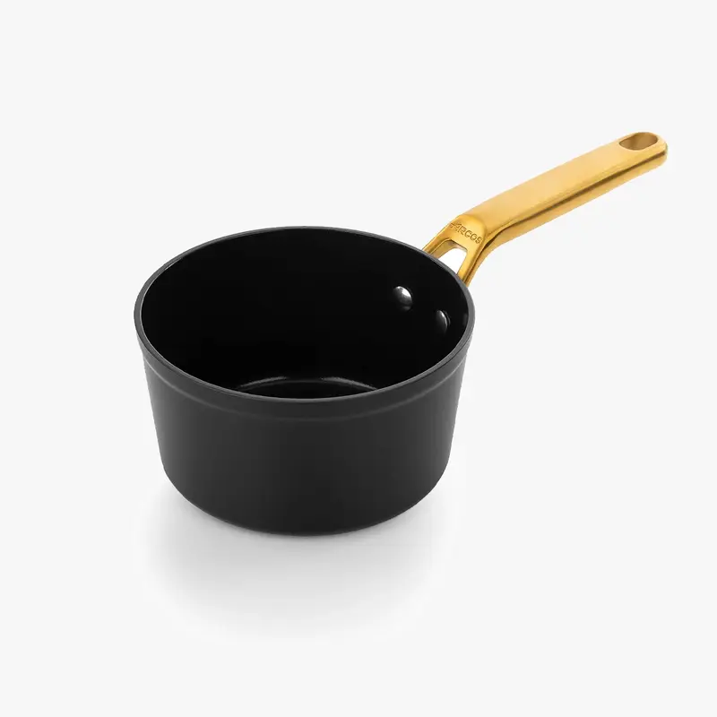 Cazo Antiadherente Cerámico Serie Samoa Iconic Negro 16 Cm / 1,5 L