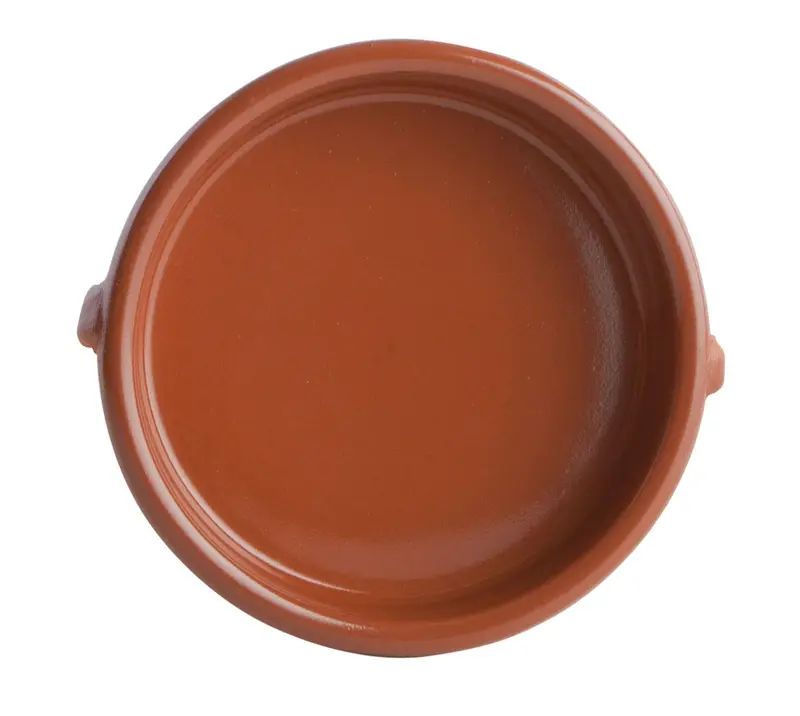 CAZUELA BAJA 28CM BARRO