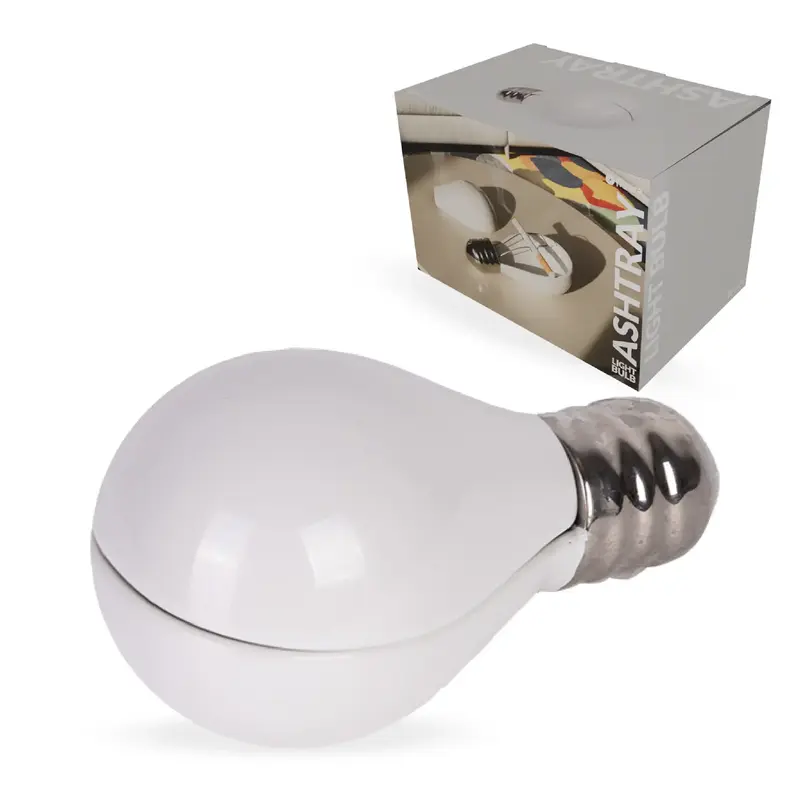 Cenicero bombilla