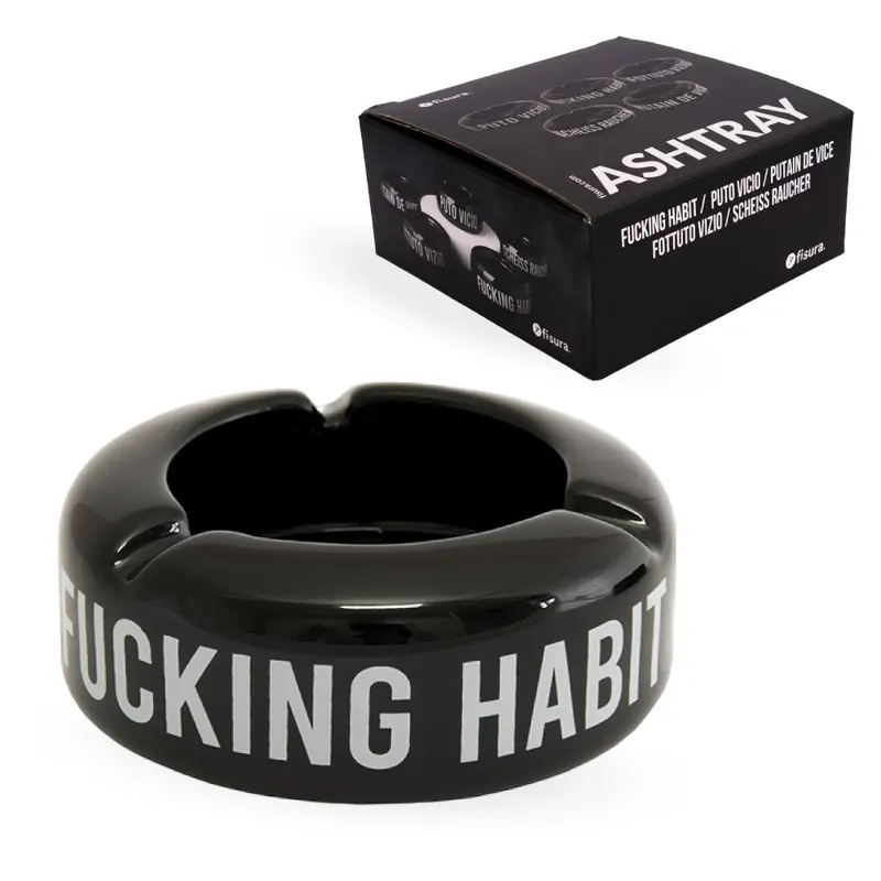 Cenicero "Fucking habit" ING
