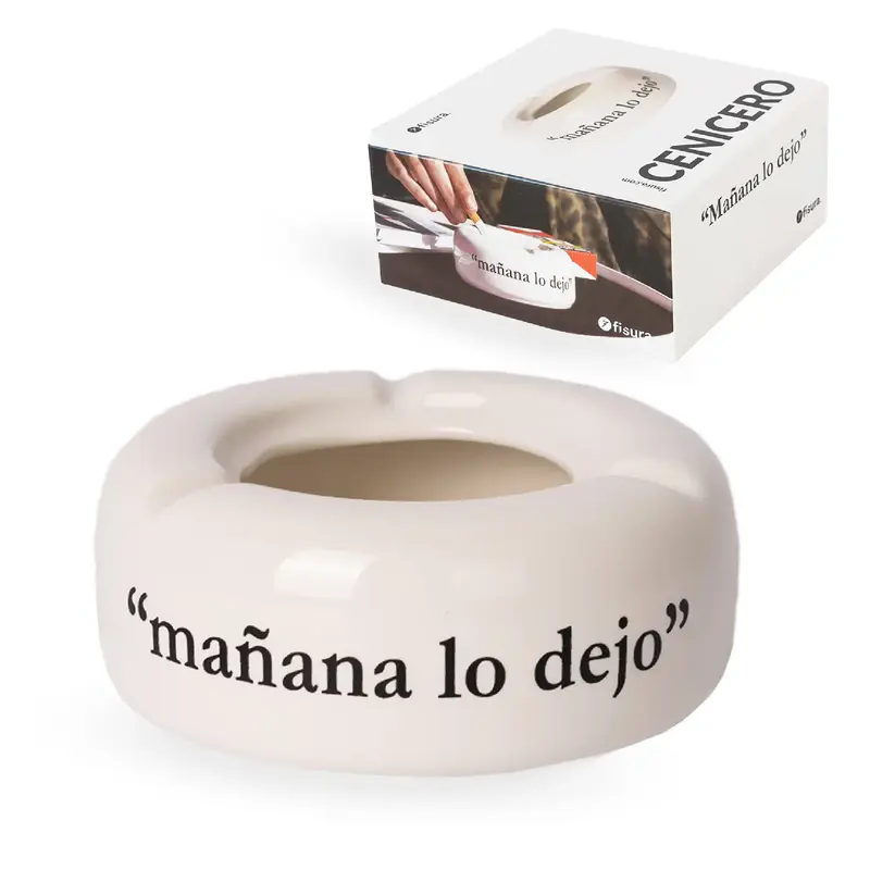 Cenicero “Mañana lo dejo”