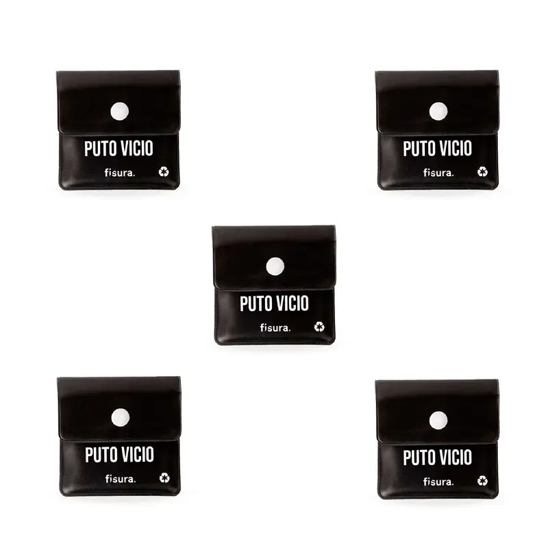 Cenicero portátil “Puto vicio” 5 unidades