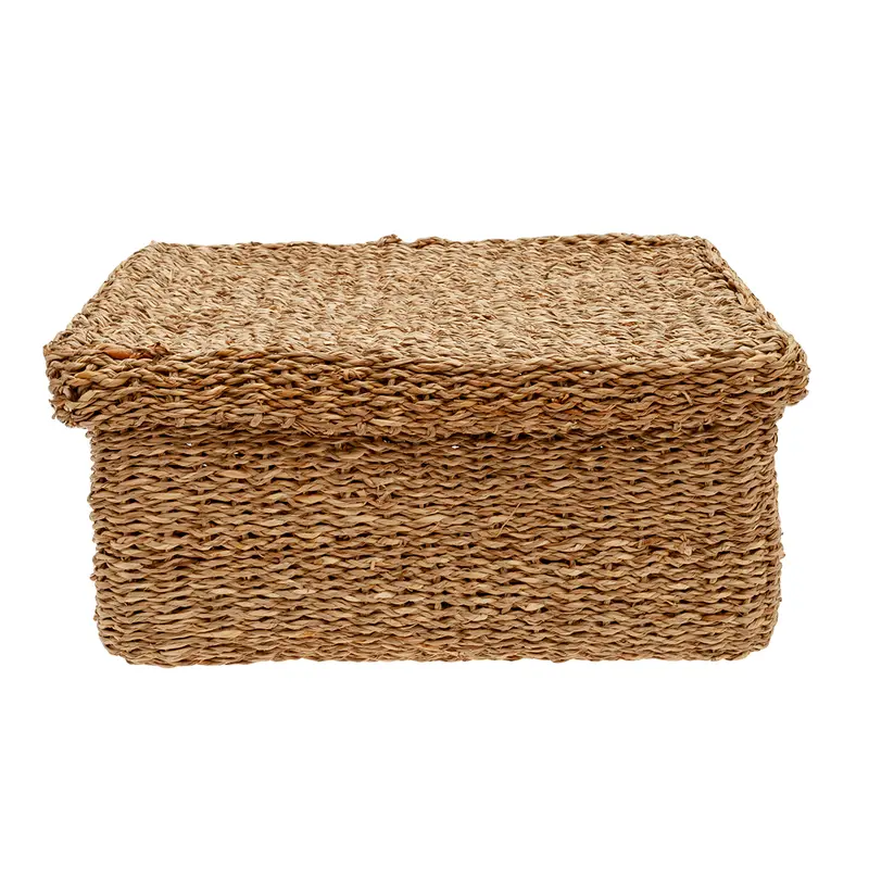Cesta con tapa 36x26x17cm