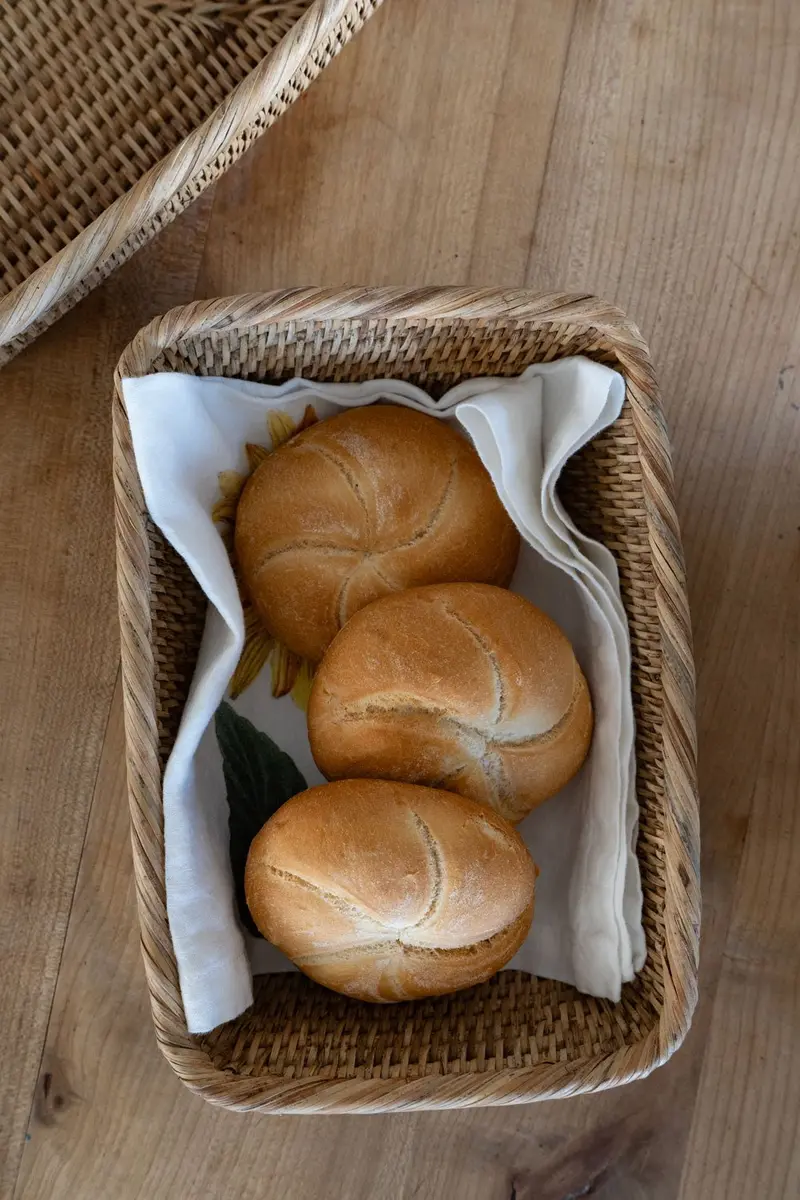 Cesta De Pan De Ratán