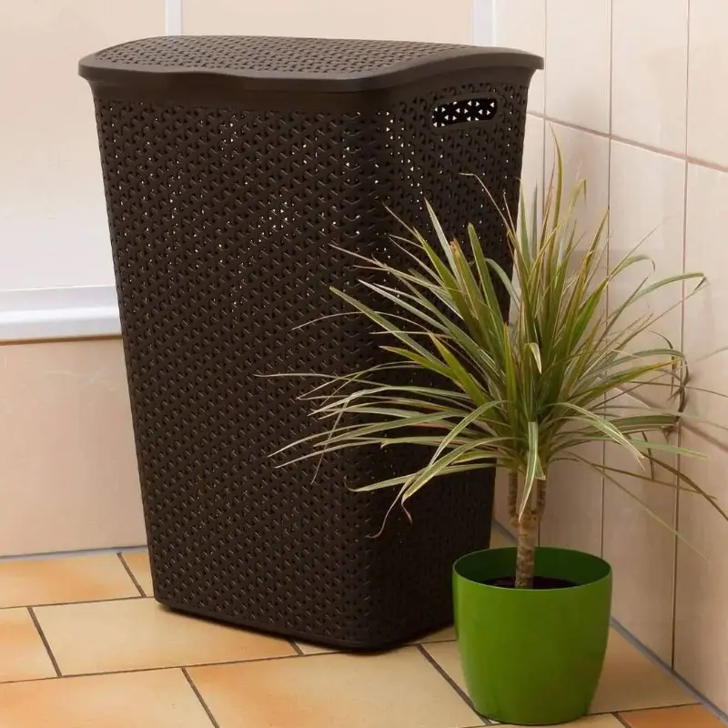 CESTA MY STYLE LAUNDRY 55L COLOR CHOCOLATE