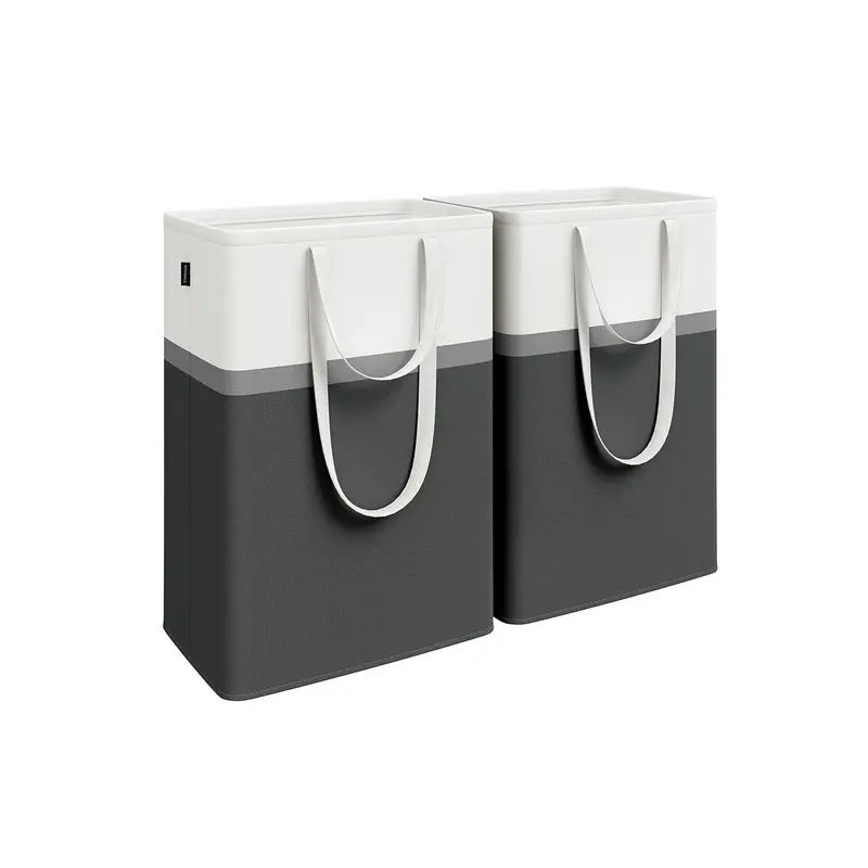 Cestas para Colada Plegables para Ropa Sucia Bolsa con Asas Cortas y Largas