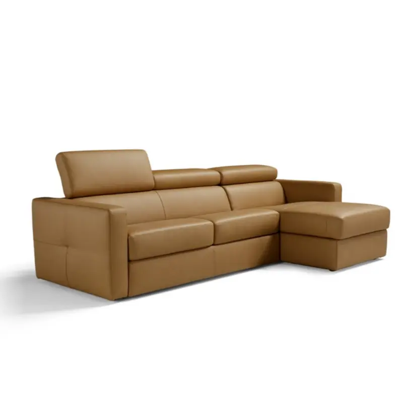 Chaiselongue cama modelo HIPPO tapizado Piel
