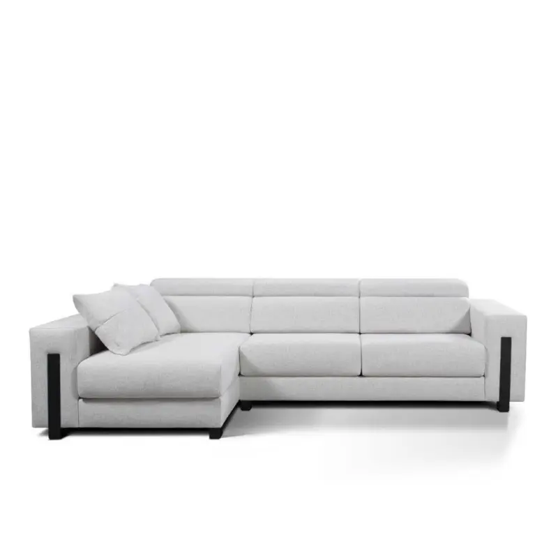 Chaiselongue con asientos deslizantes modelo NOBU tapizado Aquaclean
