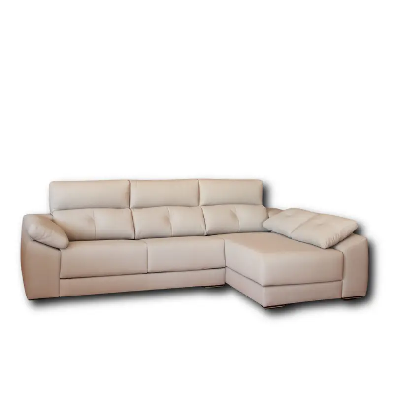 Chaiselongue modelo INDIANA en tela Aquaclean con asientos deslizantes