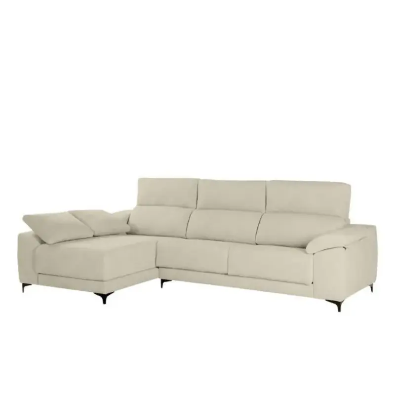 Chaiselongue modelo VELLS tapizado Aquaclean con asientos deslizantes