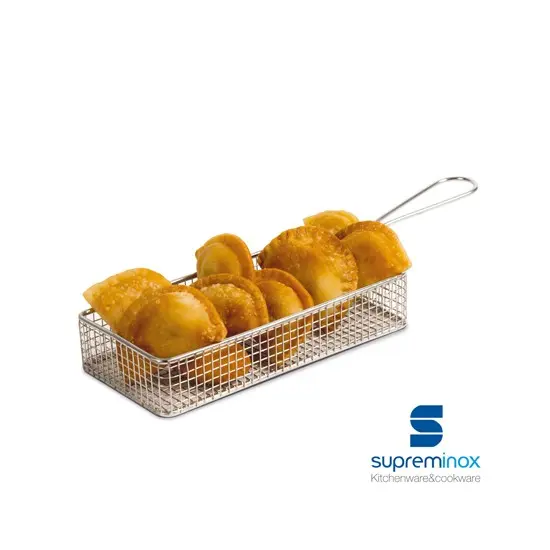 CHIP BASKET RECTANGULAR 21X10CM