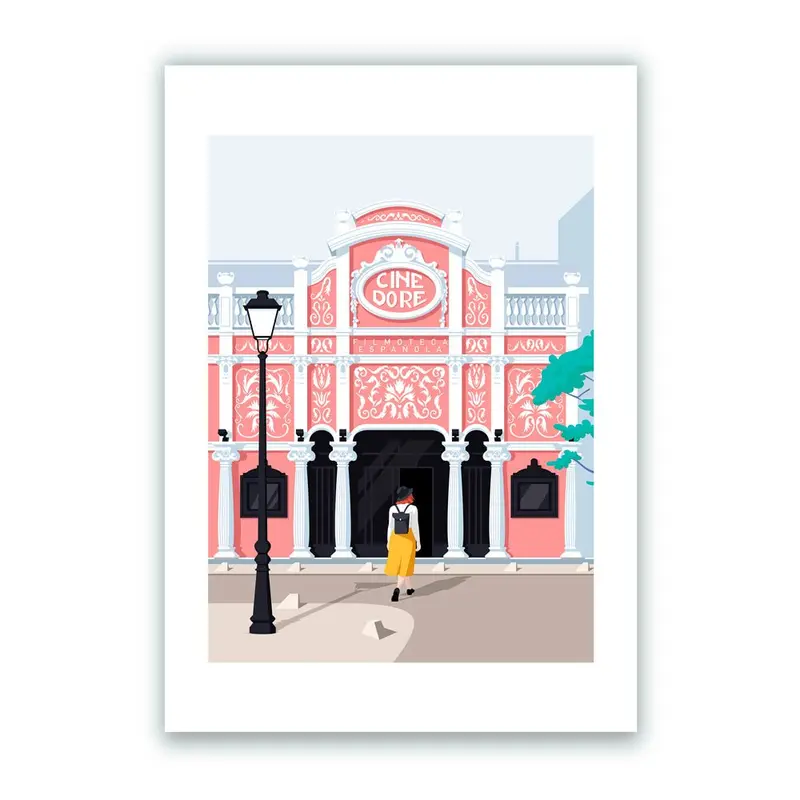 Cine Doré Impresión Giclée