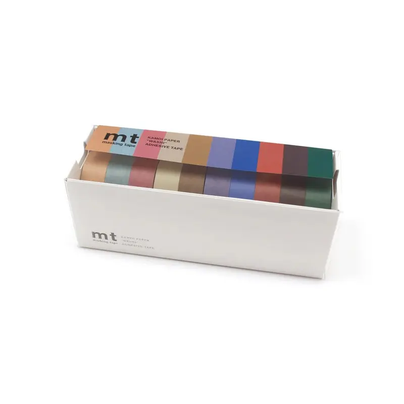 Cinta Adhesiva Set 10 Piezas Color Muted