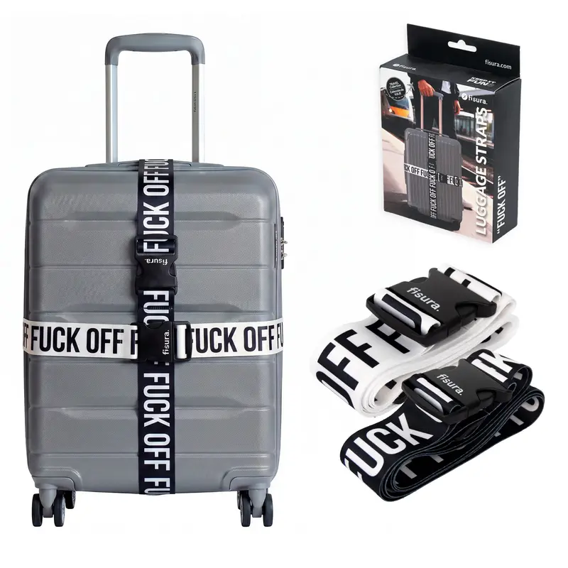 Cinta para maleta “Fuck off”