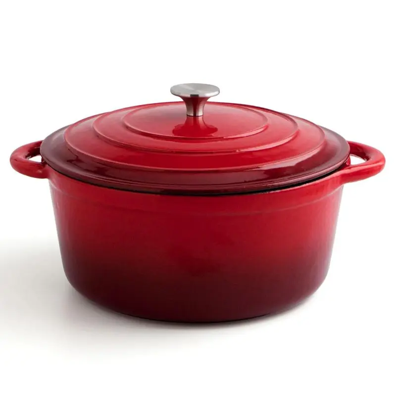 COCOTTE 28CM 6L HIERRO FUND. ESMALTADO