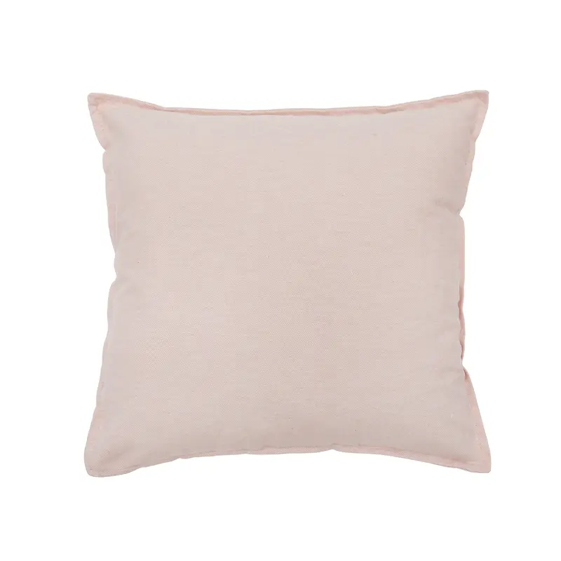 Cojin algodón liso Rosa