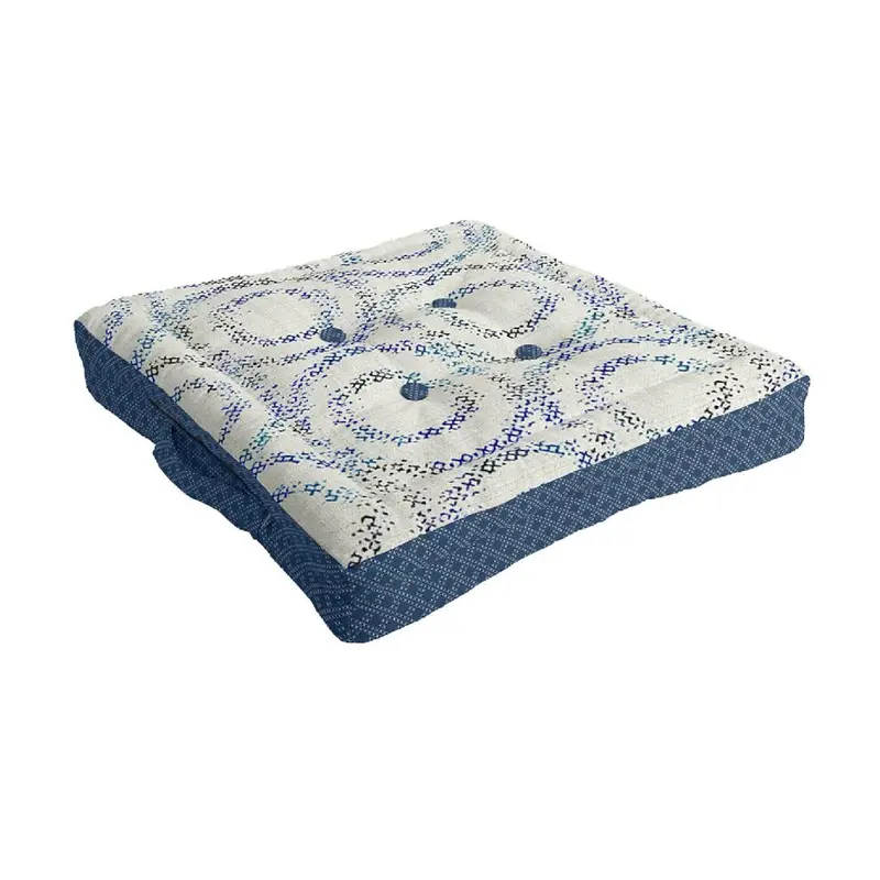 Cojín de Suelo Estampado 60 cm | Decoración Boho y Confort