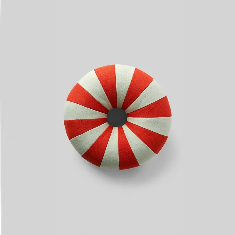 Cojín Float Rojo / Menta