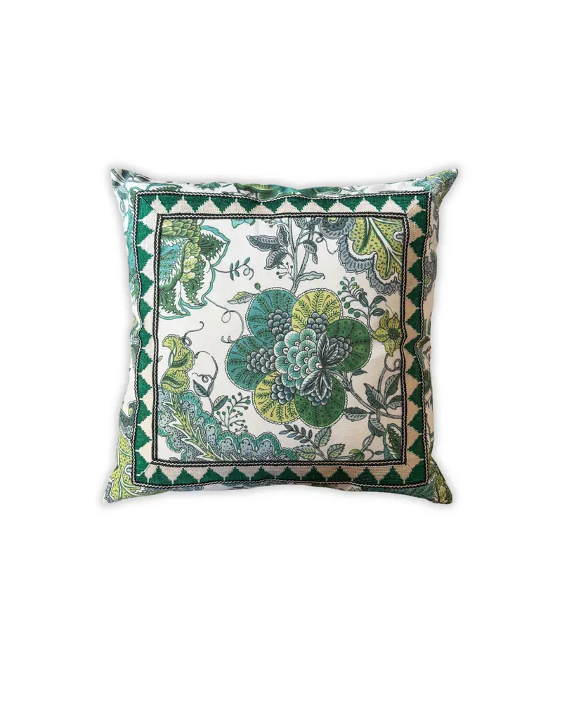 COJÍN GARDENIA GRANDE (verde)
