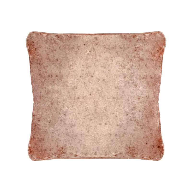 Cojin poliester 45x45 420 gr, rosa palo