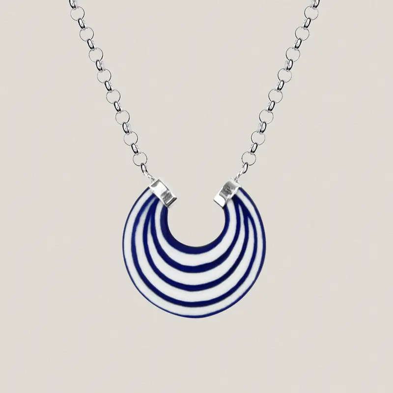 Colgante Arracada Azul S