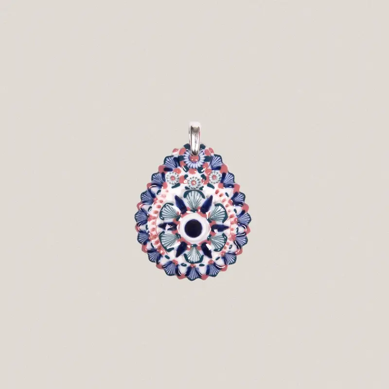 Colgante Nº4 Oval con asa
