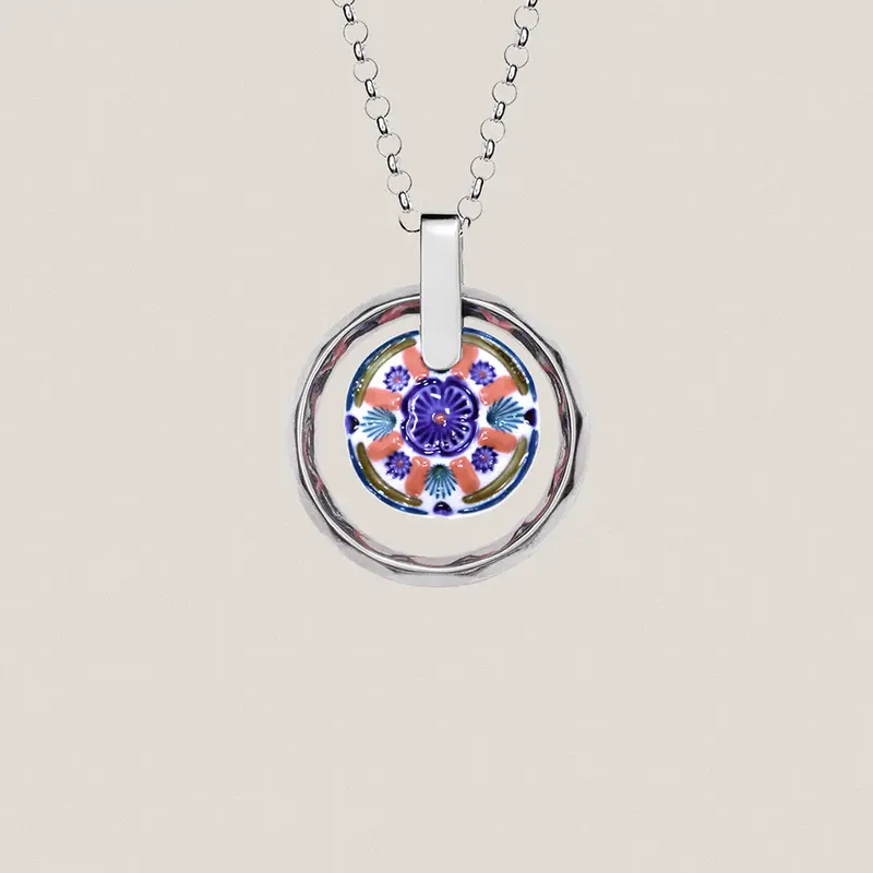 Colgante Rosalía B con cadena